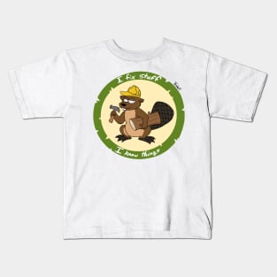 Industrious Beaver Kids T-Shirt